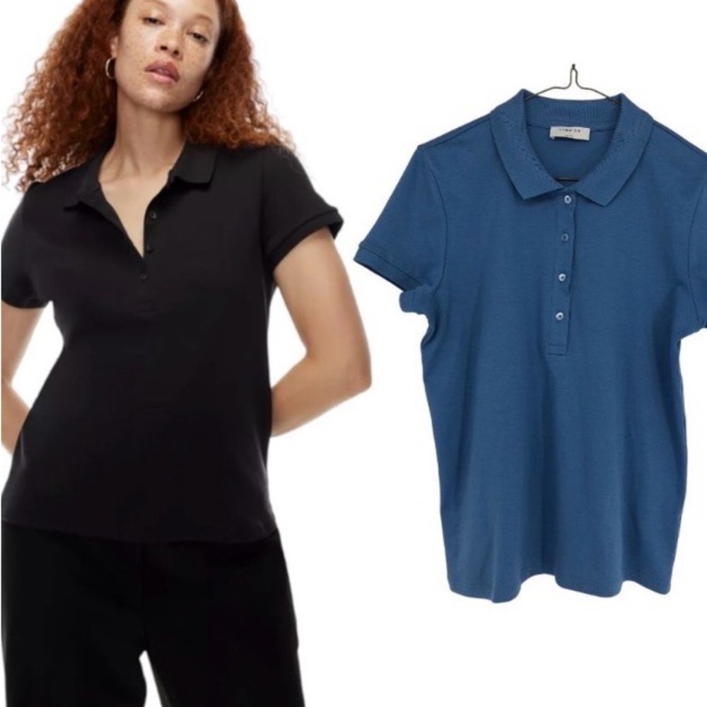 NEW⭐️Babaton❤️Blue Deaton Polo